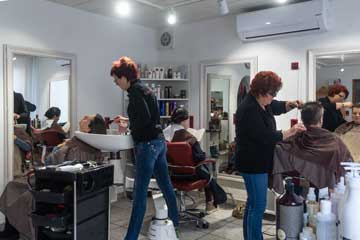 Bild Friseursalon Innenraum